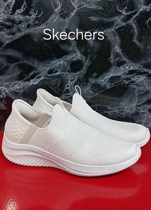 Кроссовки skechers ultra flex 3.0 cozy streak white оригинал