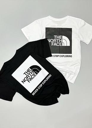 Футболка біла + футболка чорна tnf nse артикул: t0034