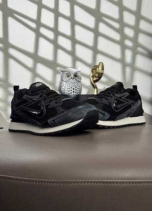 Чоловічі кросівки nike waffle s dark grey black 9