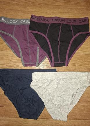 Мужские трусы плавки с s 44-46 livergy watsons, 95% хлопок новые