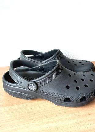 Кроксы сабо шлепанцы crocs j5/37р. стелька 24 см