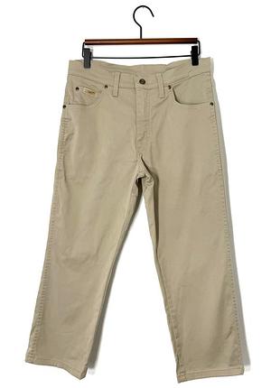 Класичні бежеві джинси wrangler