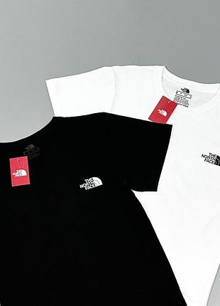 Футболка(біла)+футболка(чорна) tnf артикул: t0099