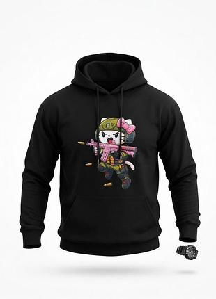 Милитари худи trenash warrior black тр6096