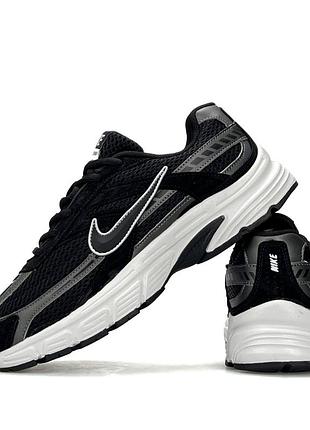 Мужские кроссовки nike initiator black grey white 6