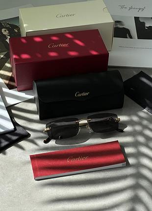 😎 cartier panthère black/gold ct0430s 004 ad 58/15/140