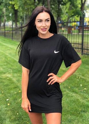 Женское спортивное платье качественного хлопка мини длины