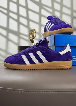 Жіночі кросівки adidas bermuda purple white