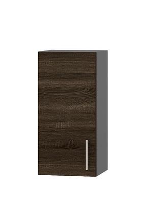 Кухонний модуль оптіма верх в01-350 антрацит/дуб сонома трюфель 350х296х720 мм (dtm-071324)