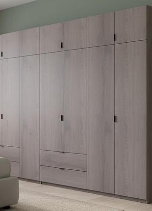 Комплект шаф для одягу doros лукас (2 шт.) 315х50х240 см канноло (drs-011856)