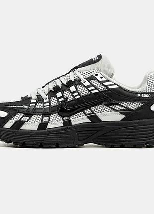Кросівки nike p-6000 grey black