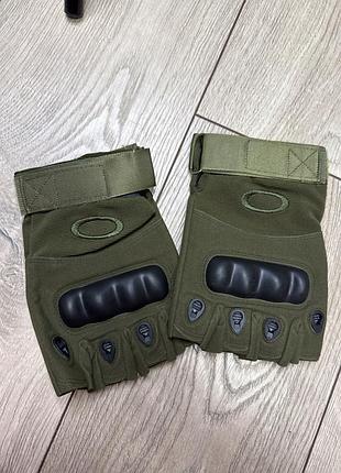 Безпалі рукавички у стилі oakiey із захистом кісточок