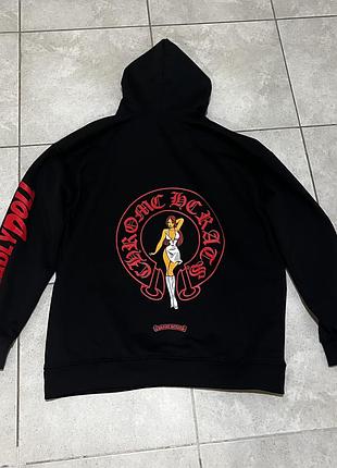 Кофта chrome hearts x deadly doll