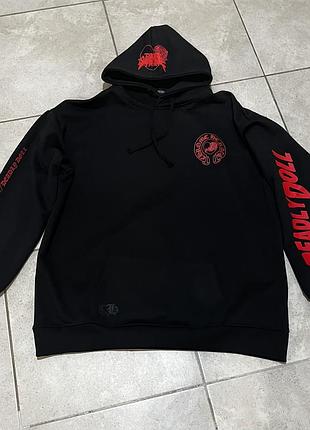 Кофта chrome hearts x deadly doll 2