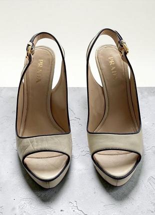 Prada оригінал босоніжки 37 1/2