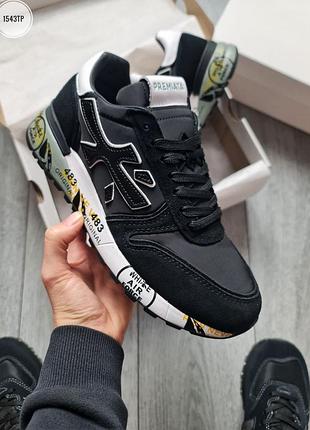 Premiata mick black/white. 43