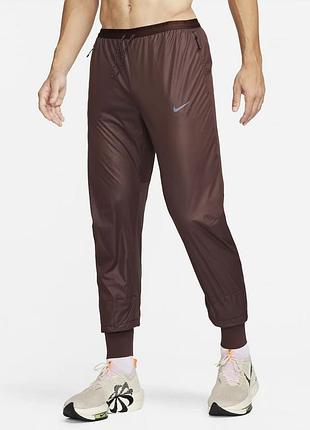 Брюки мужские nike running division phenom storm-fit running pants brown fb8542-227
