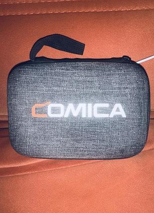 Comica boomx-d — професійна бездротова петлична мікрофонна система (2 передатчики + ресивер)