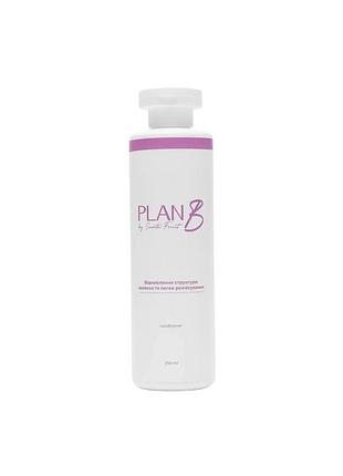 Зволожуючий кондиціонер для блиску та захисту волосся plan b by santa fruit conditioner, 250 мл