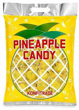 Льодяники кільця ананас pineapple ring candy. з натуральним соком ананаса 250г