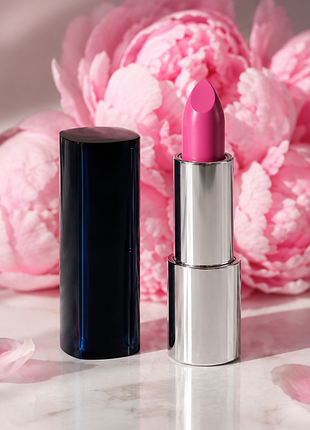 Губна помада 💄 сатинова з 3d-ефектом prima рожева півонія