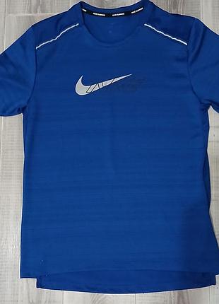 Бігова футболка nike  running dri-fit miler flash / розмір s оригінал