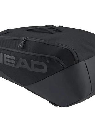 Чохол head pro x racquet bag l до 9 ракеток чорний (260015)