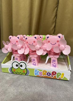 Дитячий ручний вентилятор у формі жабеняти keroppi