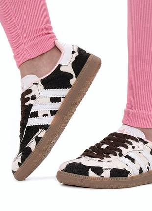 Samba og cow print sneakers