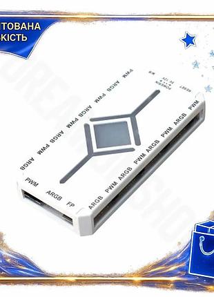 Dm хаб-контроллер для вентиляторов спецификация 2.2 и подсветки gtl 8x4-pin pwm 8x3-pin argb питания s spe|lz