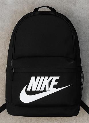 Стильний чорний рюкзак nike унісекс для повсякденного використання для активного відпочинку прогулянки на щодень