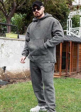 Костюм зимовий king варений графітовий