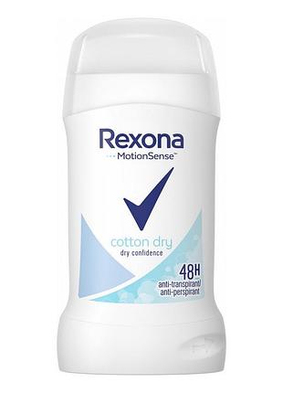 Антиперспирант rexona cotton dry женский сухой 6715