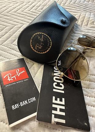 Ray-ban aviator rb3025 001/51 55□14 135 — оригінал