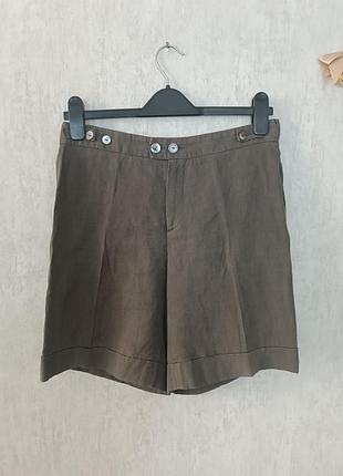 Жіночі шорти з льону 100% р.38/40 xandres