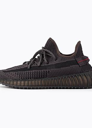 Yezzy boost 350 v2 black ( шнурки реф )