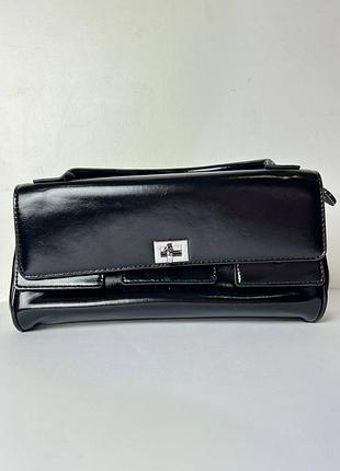 Жіноча сумка balenciaga glossy black
