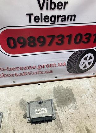 Блок управления двигателем 1.9 tdi volkswagen passat b5 1997-2005 (0281010064, 038906018fe)