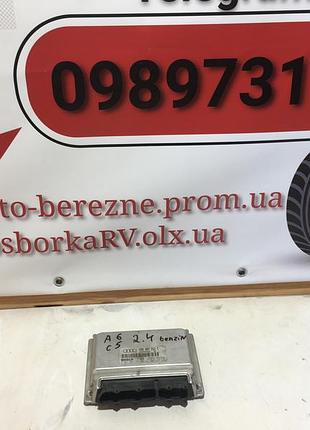 Блок управления двигателем audi a6 c5 2.4 бензин 4b0907552c эбу