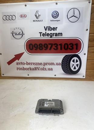 Блок управления двигателем vw golf 4, 1.4 akq 036906014cf, 6160039412