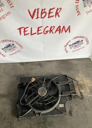 Дифузор радіатора з вентиляторами caddy, golf 5, 6, passat b6 touran octavia 1k0121207t, 1k0 121 207 t
