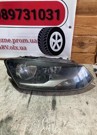 Vw polo v 5 6r передня права фара 6r1941008g дефект