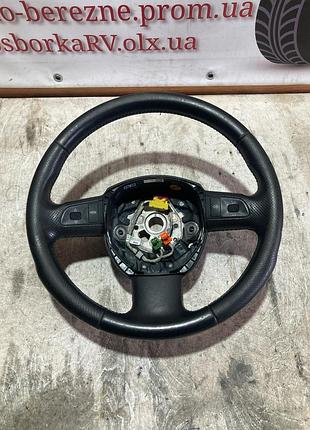Руль кожаный audi a6 c6 04- 07r a4 b7 4f0124a