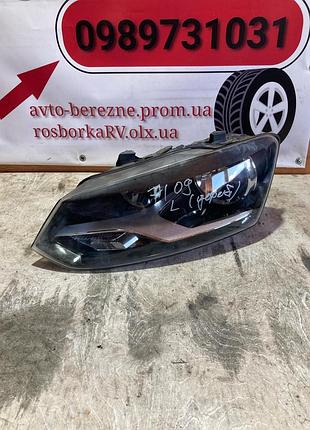 Б/у vw polo v 6r фара передняя левая европа 6r1941007f дефект