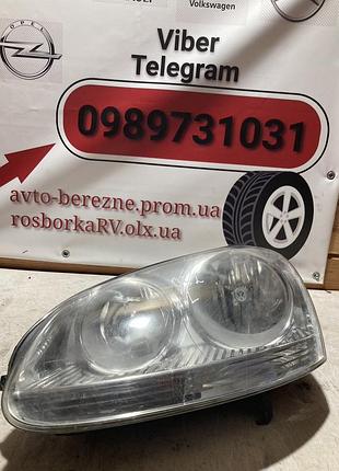 Фара ліва хетчбек (дефект) vw golf (v) 2003-2008 1k6941005r