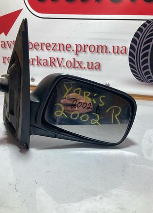 Зеркало заднего вида toyota yaris 1, правое тойота ярис 1 механическая регулировка