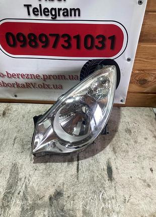 Фара левая передняя opel agila b 35300 - 52k00 дефект