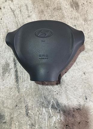 Подушка водителя hyundai santa fe 5205092