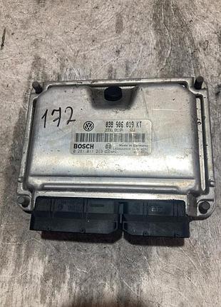 038906019kt блок управления двигателем на seat ibiza 4