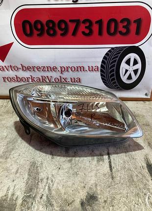 Фара передня передня права skoda roomster 1,2 12v 1e0247025-22
